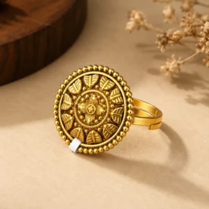 Traditional Gold Ring for Women
