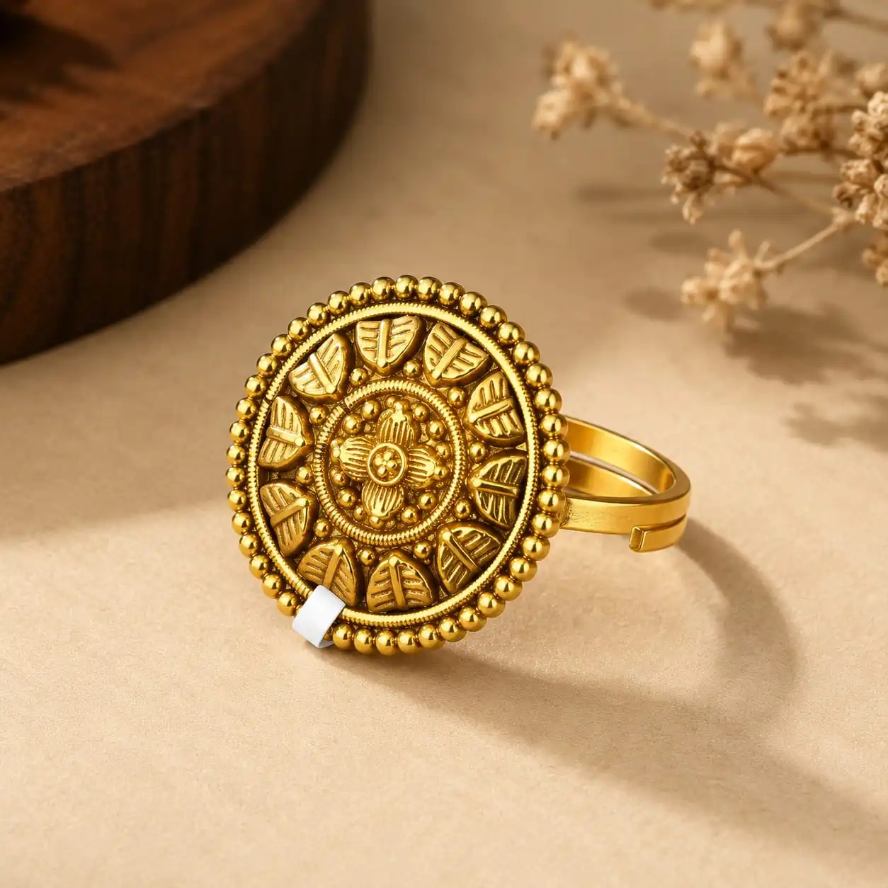 Traditional Gold Ring for Women