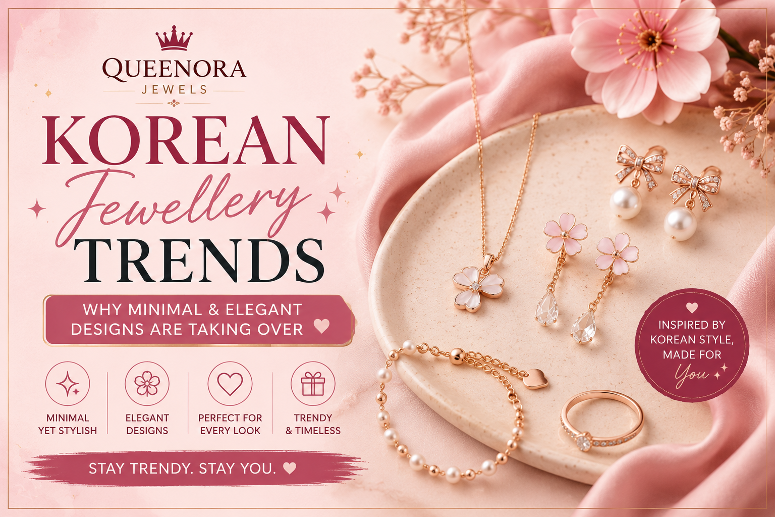 Korean Jewellery Trends: Why Minimal and Elegant Designs Are Taking Over